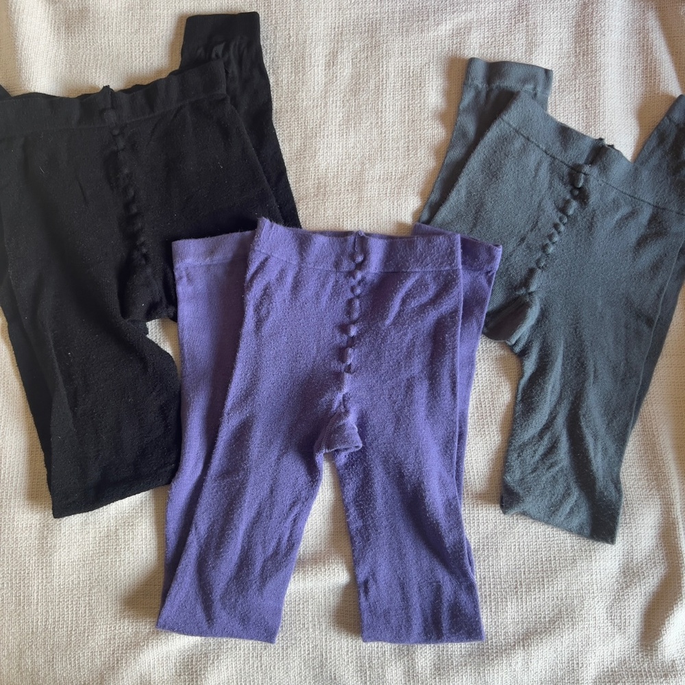 lot of three Gaynor Minden warm up tights